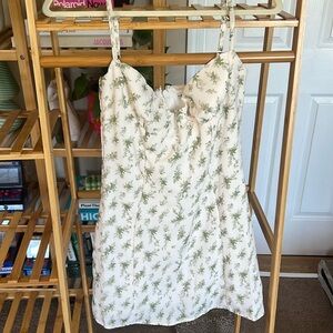 House of CB Christiana Garden Print Mini Dress